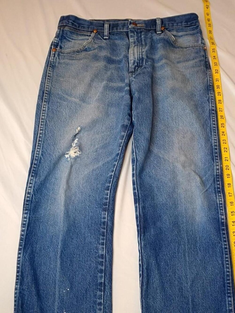 2000s Y2K Distressed Blue Jeans Men's Size 34